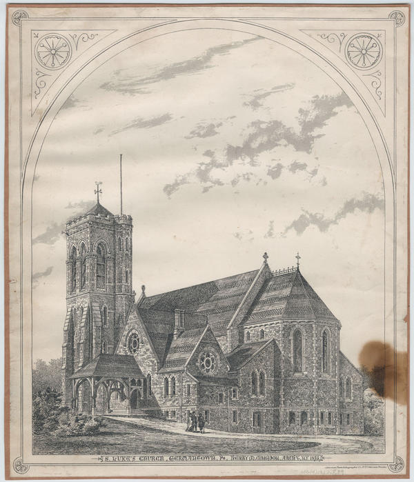 St. Luke's Church, Germantown, Pa. [graphic] / Henry M. Congdon, archt