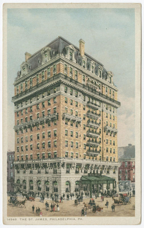 The St. James, Philadelphia, Pa. [graphic]. Library Company of