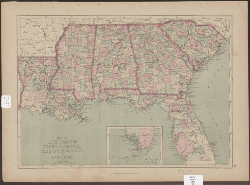 Florida State Maps: before 1700 University of South.