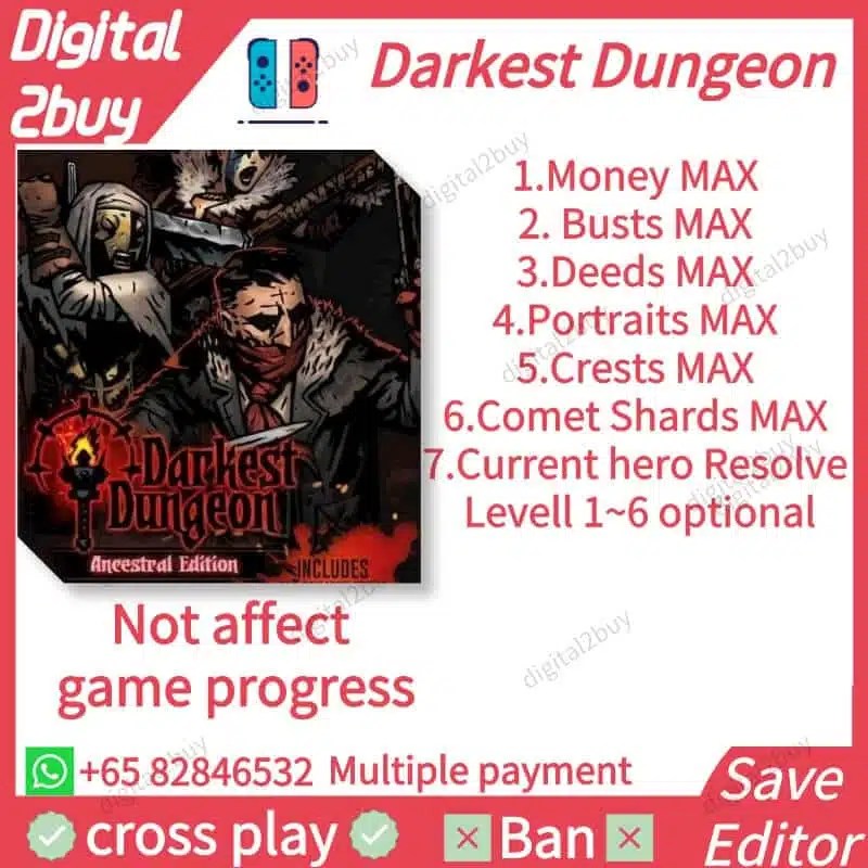 Darkest Dungeon Save Editor DD Save Modding Darkest Dungeon Cheats