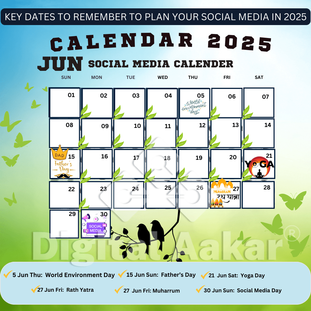 Social Media Calendar for 2025 Indian Festivals and Events Social Media Calendar for 2025 Indian Festivals and Events