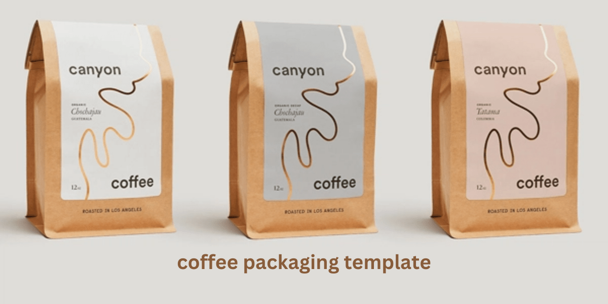 Coffee Packaging Template Digital Admit