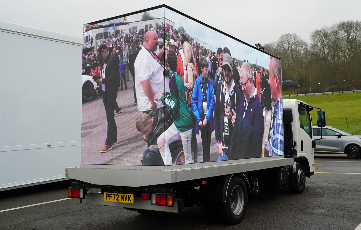 Digital Advertising Van Out of Home Advertising