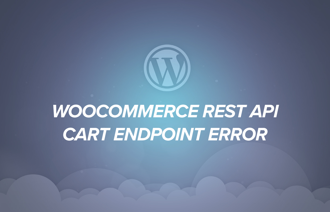 REST API Cart Endpoint Error Digital Apps Sydney