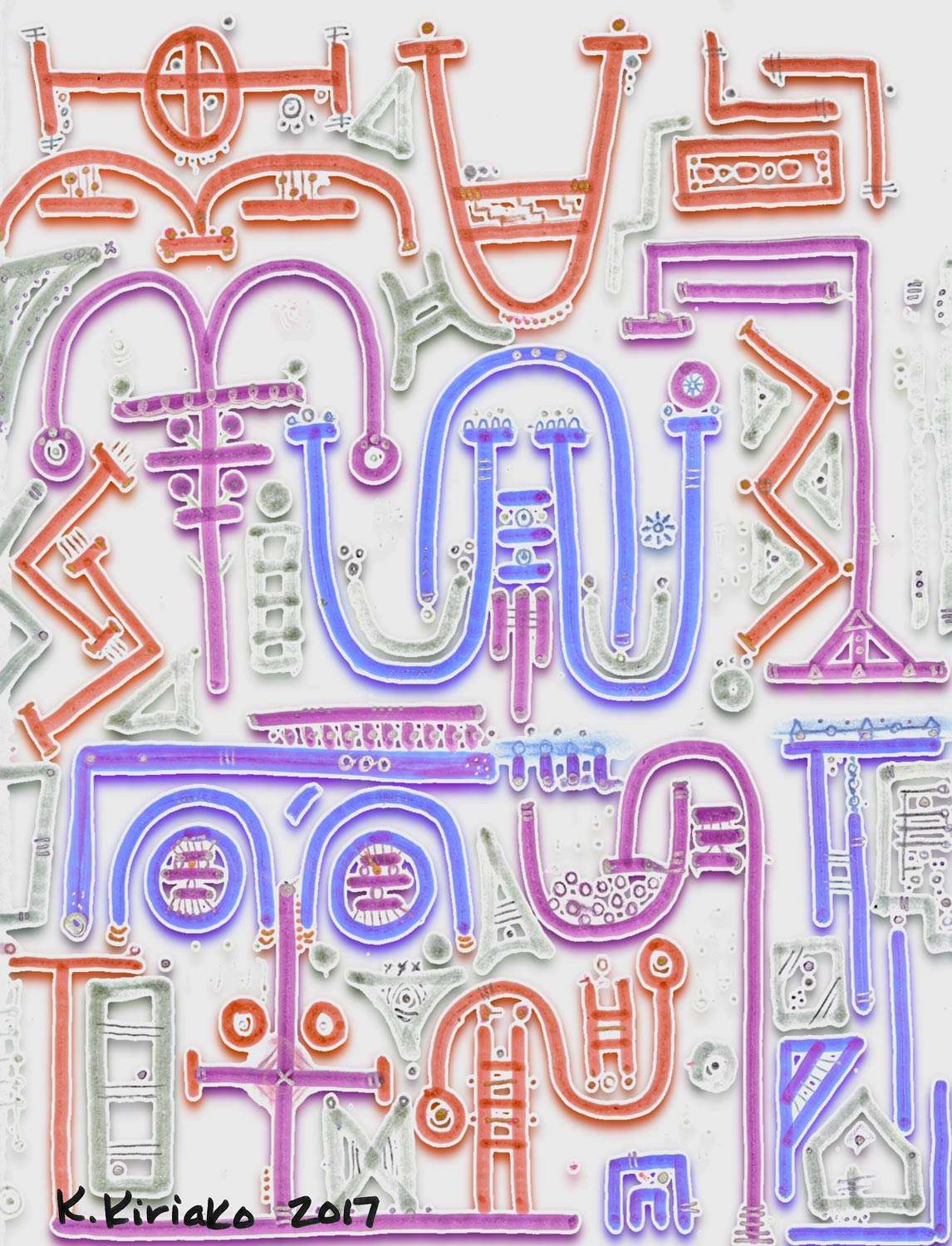 Happy Go Lucky Digital Art by Kimm Kiriako