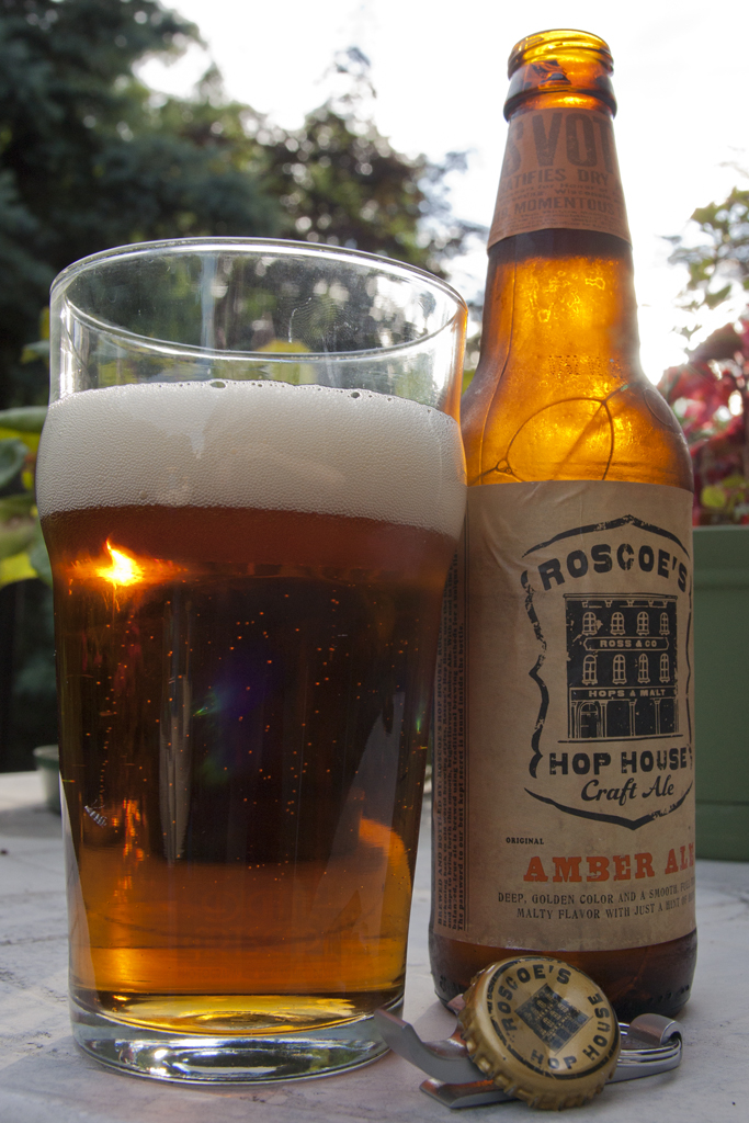 Roscoe’s Hop House Amber Ale Digital Artscape