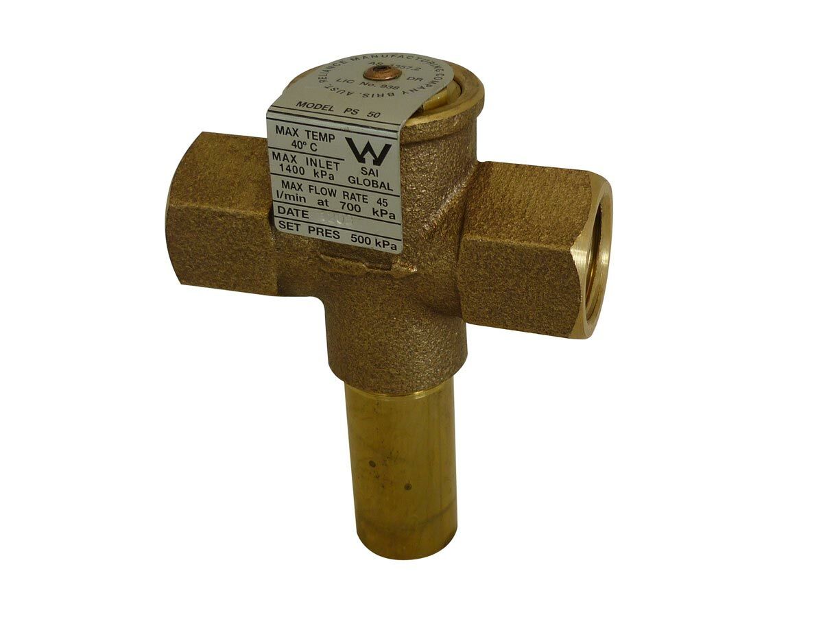 Rmc Press Limit Valve PS50 500Kpa 15mm from Reece