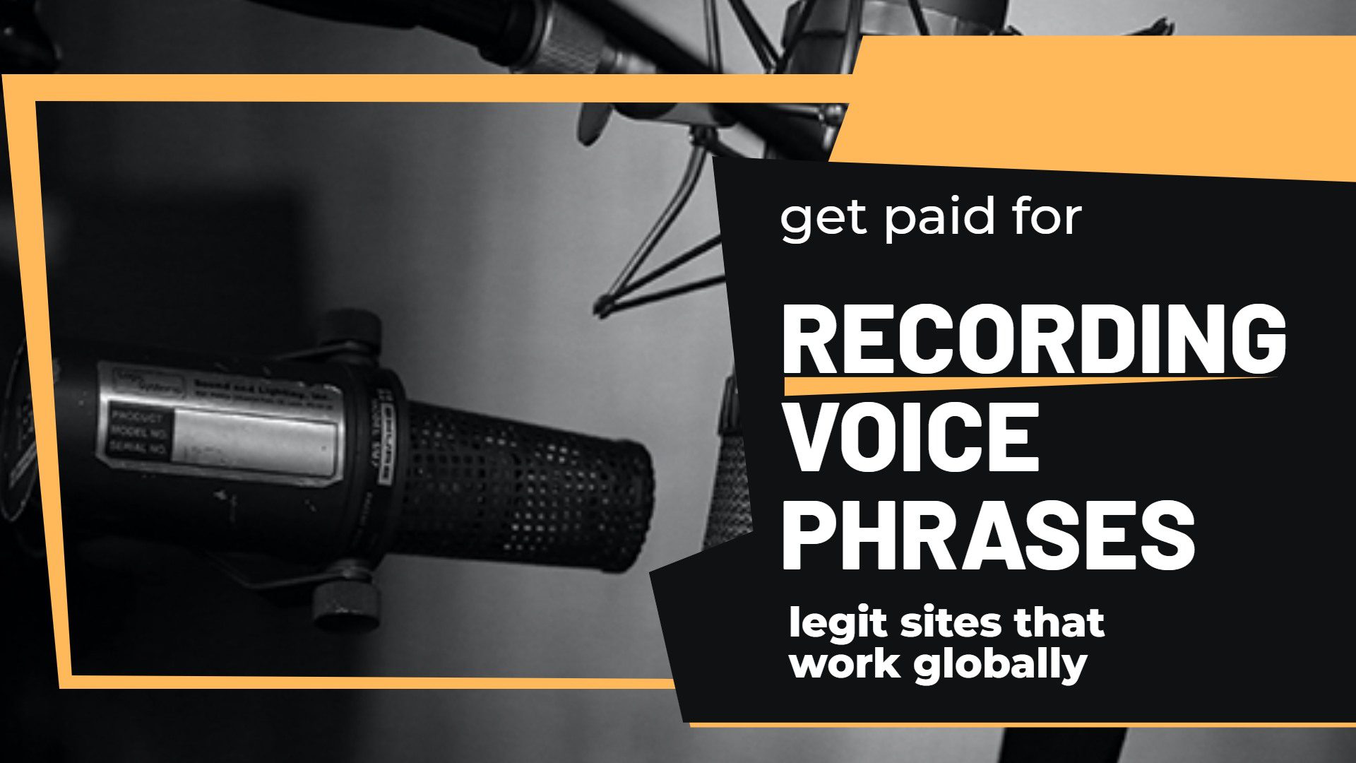 Sites that Pay You for Recording Voice Phrases (Global+Legit) Digital