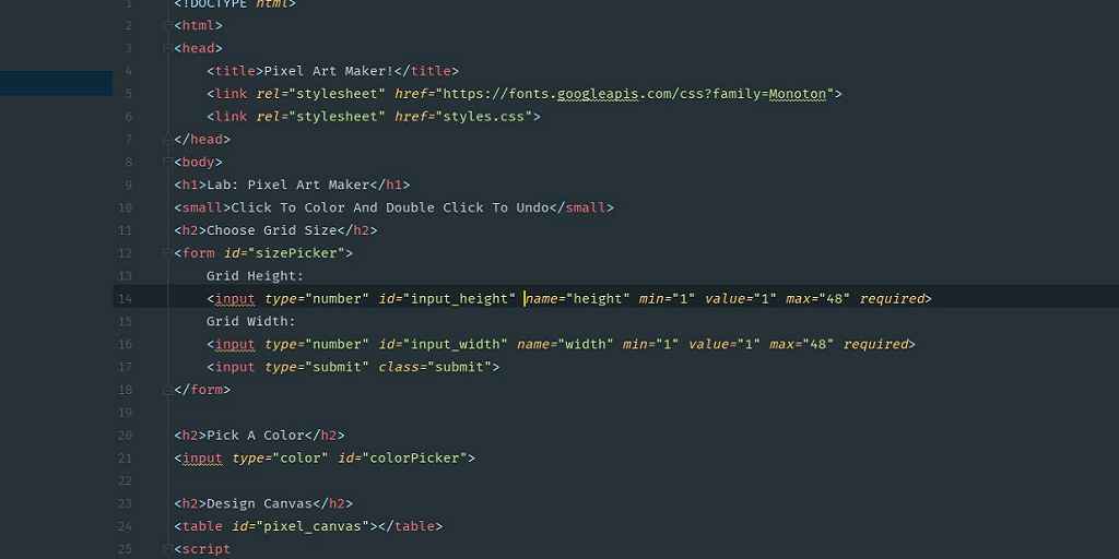 How to Indent in HTML digital checkmate