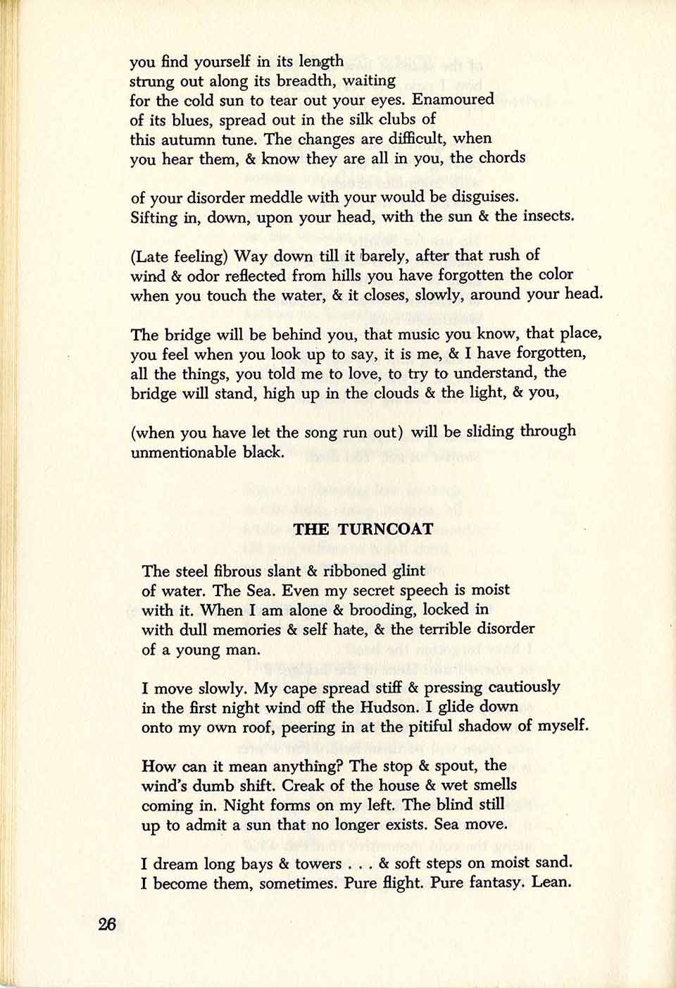 Preface to a Twenty Volume Suicide Note.... Poets House