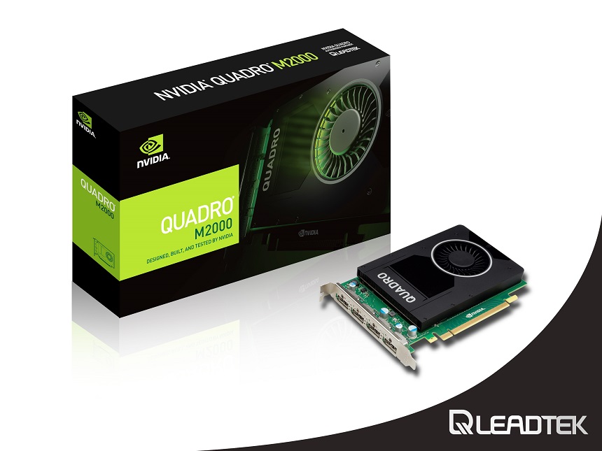 Leadtek Launches NVIDIA® Quadro® M2000 Digital Conqueror
