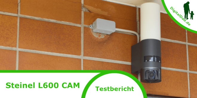 Steinel L600 Cam Sensor-Außenleuchte - Testbericht - Digitaldad