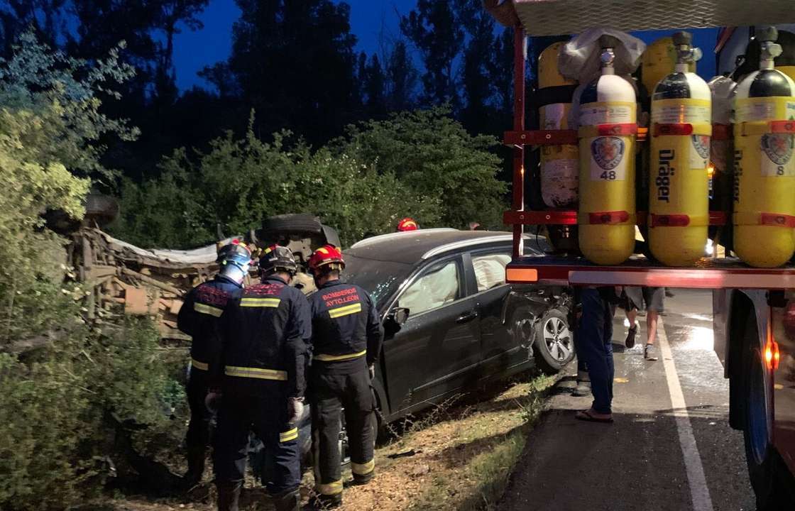 Brutal accidente de tráfico en León » Noticias de León y provincia