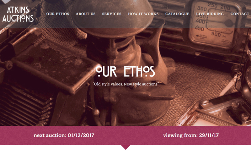 ATKINS AUCTIONS DIGITAL DEVELOPMENTS