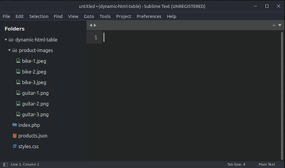 How to display JSON data in a dynamic HTML table with PHP