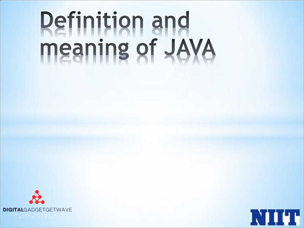 Understanding the Meaning of "What Does mean in Java?" [Updated