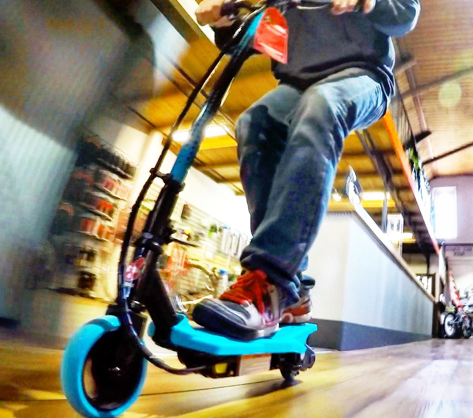 Electric Scooter Racing Digital Hippie