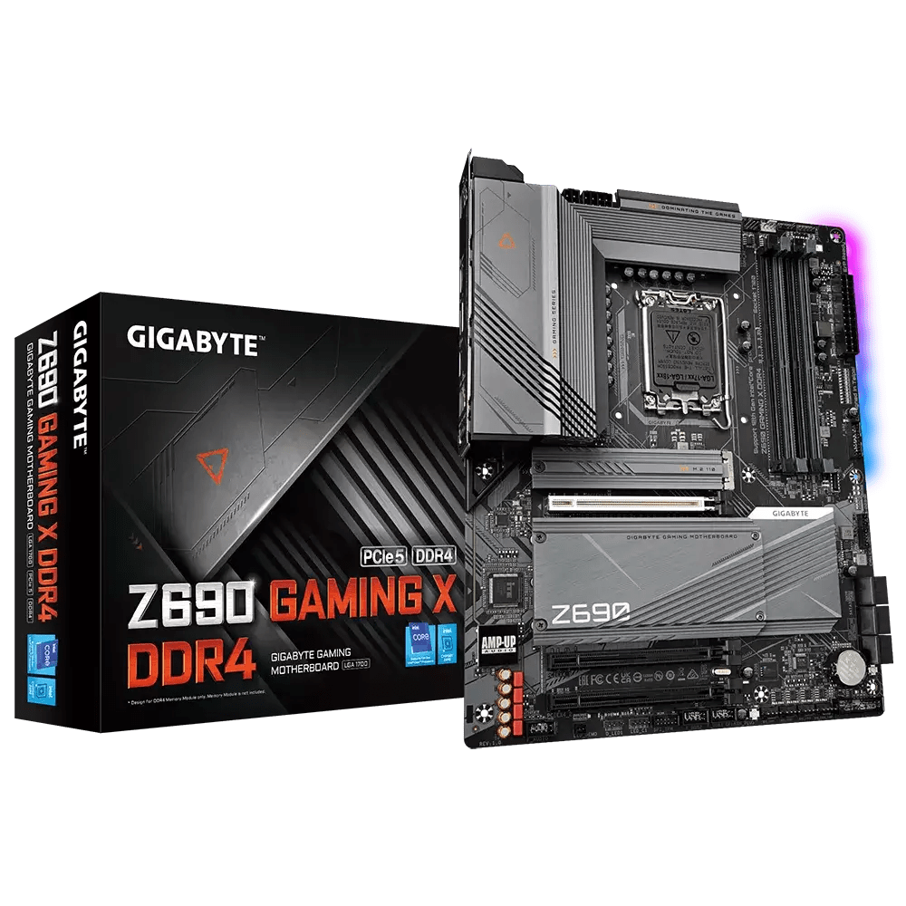 Tarjeta Madre, Motherboard Gygabyte Z690 Gaming x DDR4 Intel Rear USB 3