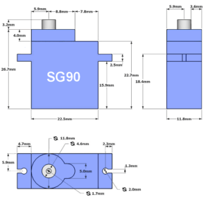 Servomoteur SG90 – DIGITAL INIT
