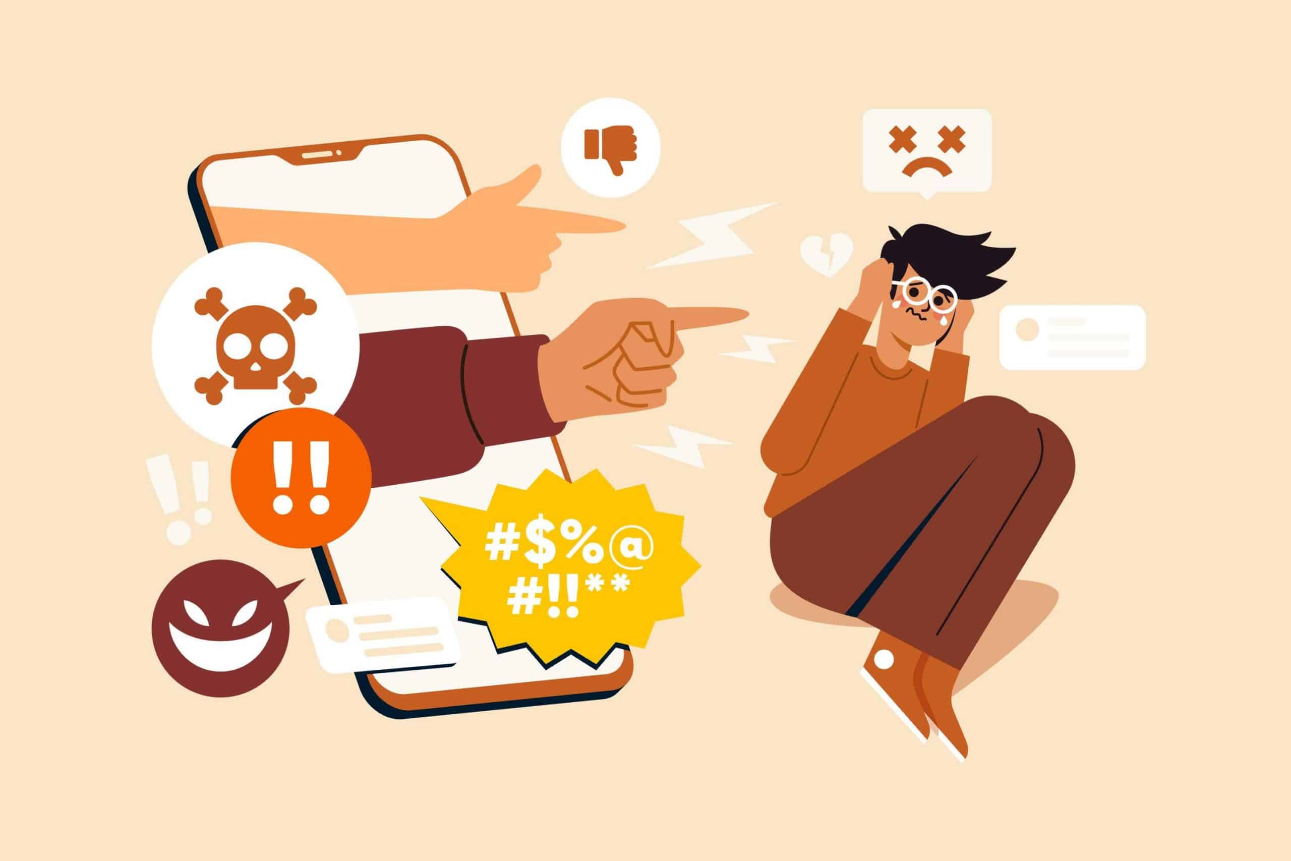 What Is Online Bullying and Harassment Difference & Effects