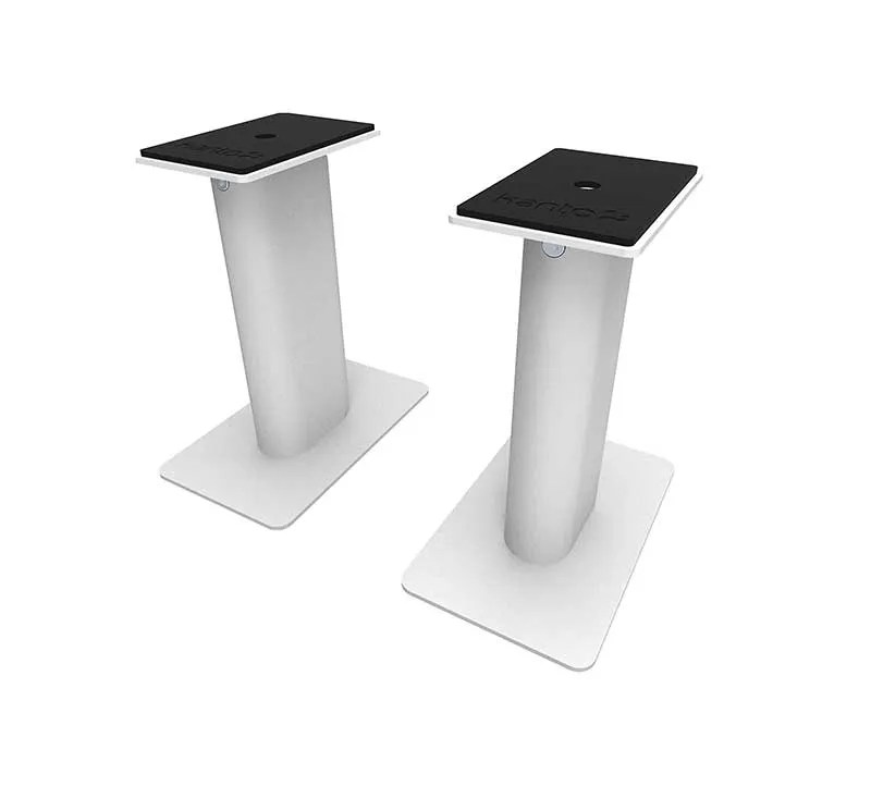 Kanto SP9W Desktop Speaker Stands 9″ Pair White Digitalis Direct