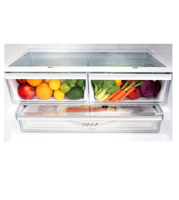 Hisense RF208N6ASE 21.1 CU.FT. COUNTERDEPTH FRENCH DOOR REFRIGERATOR