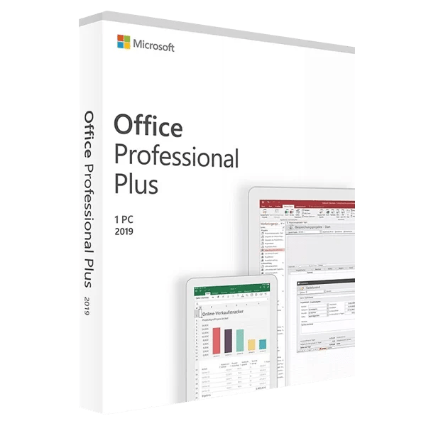 Genuine Microsoft Office 2019 Professional Plus Retail FPP Product Key