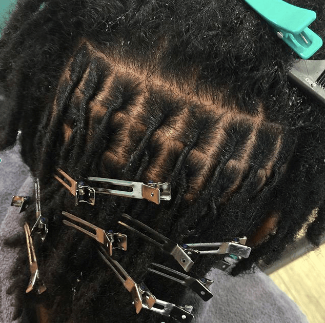 How To Part Your Hair For Starter Locs The Digital Loctician