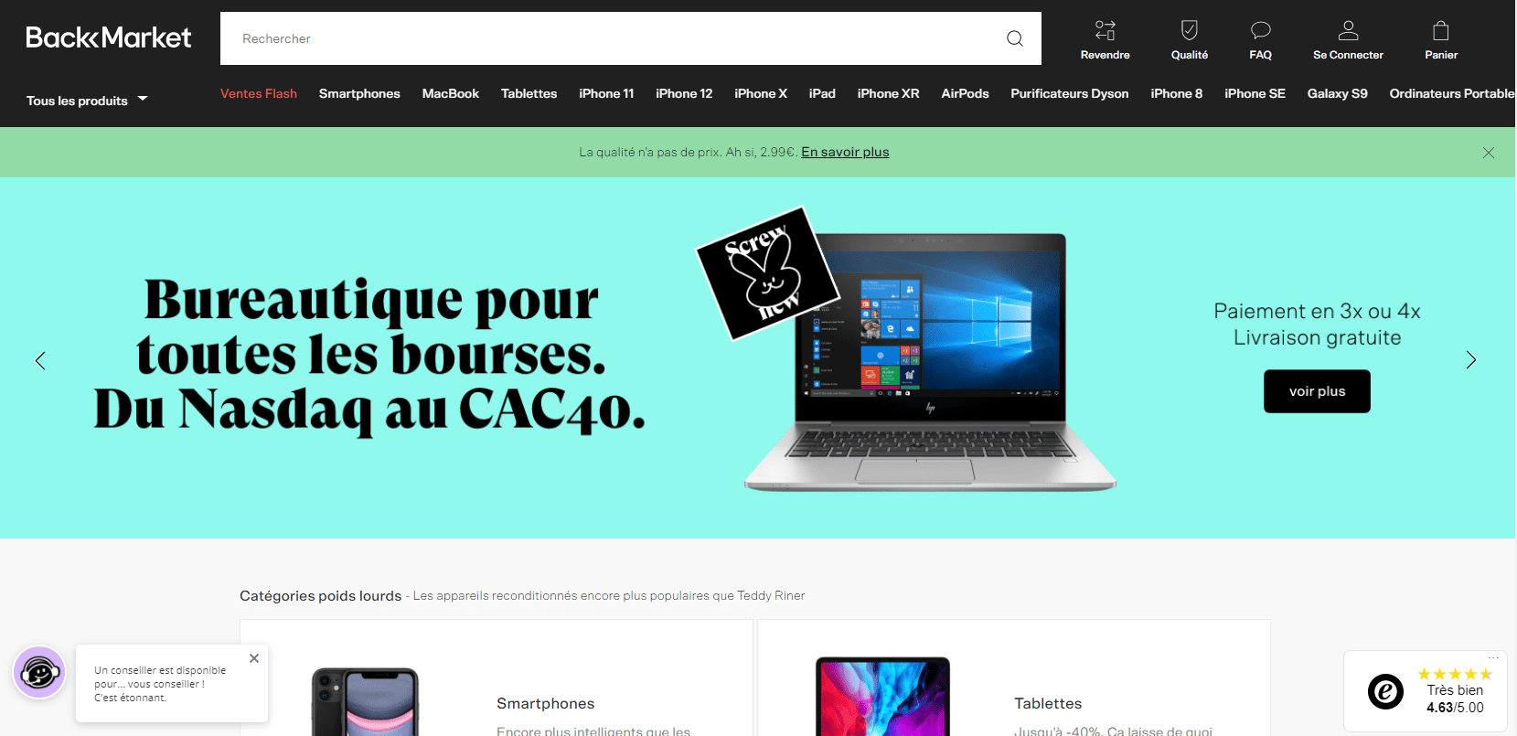 Où acheter un ordinateur reconditionné