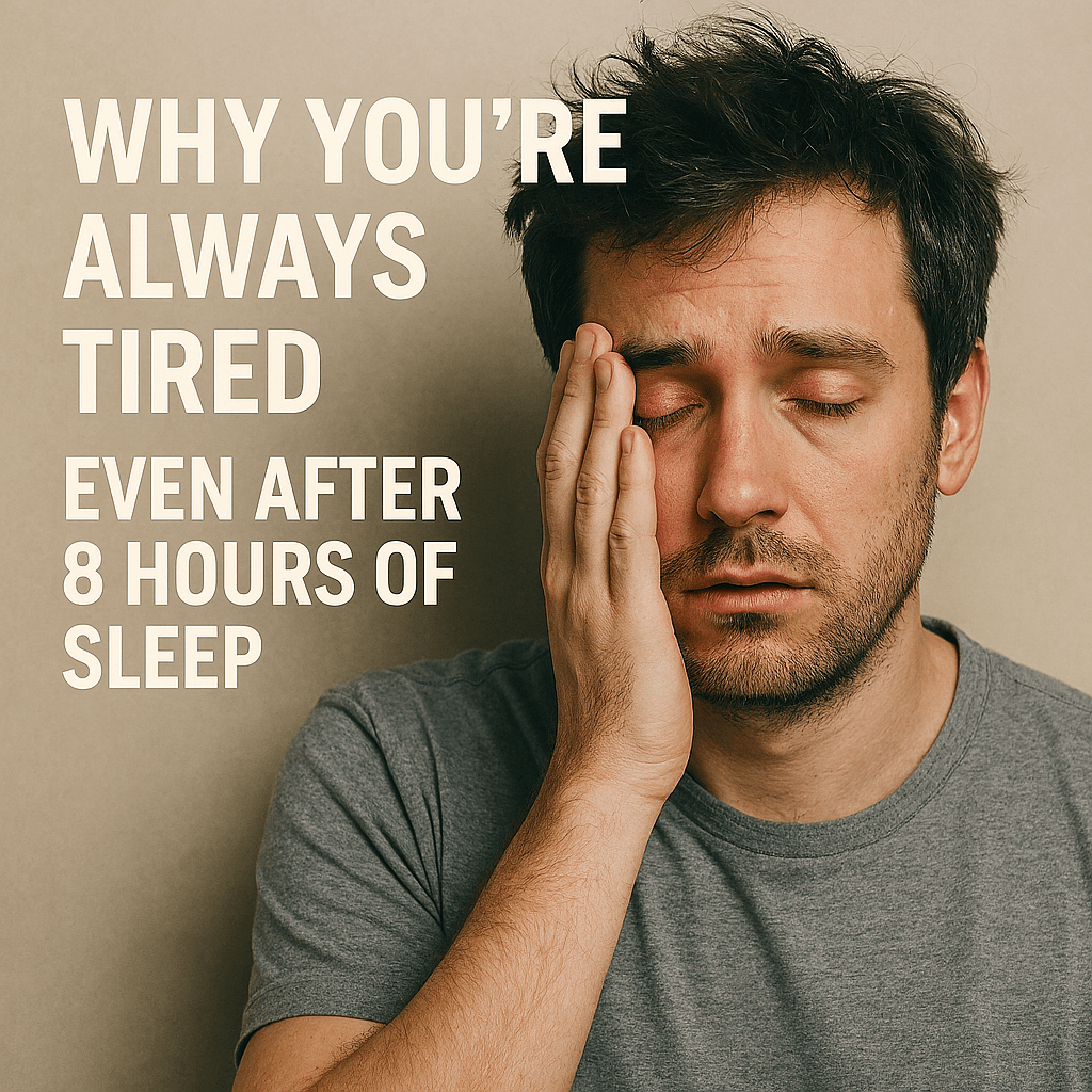 Why You're Always Tired (Even When You Sleep 8 Hours) The