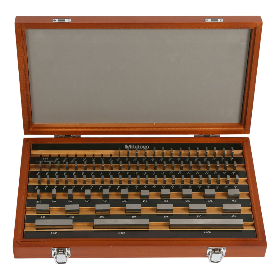 Mitutoyo 51697111 (Grade 1) 88 Piece Steel Gauge Block Set 0.5100mm