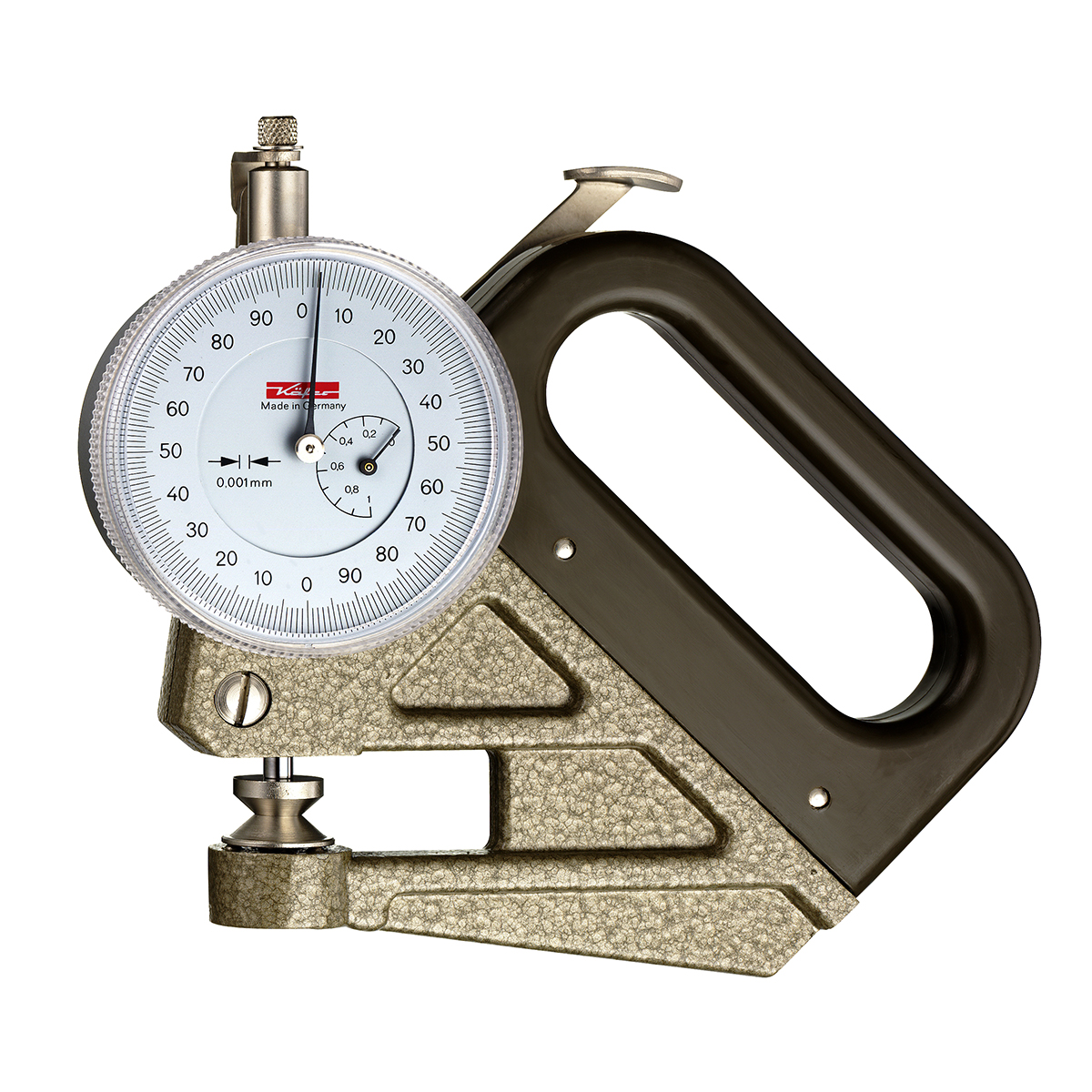 Käfer F1000/30 (0.001mm) Dial Foil Thickness Gauge 30mm Jaw 01mm DML