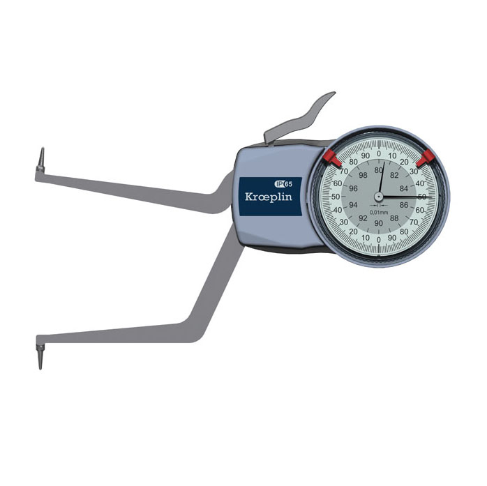 Kroeplin H280 Internal Dial Caliper 80100mm DML