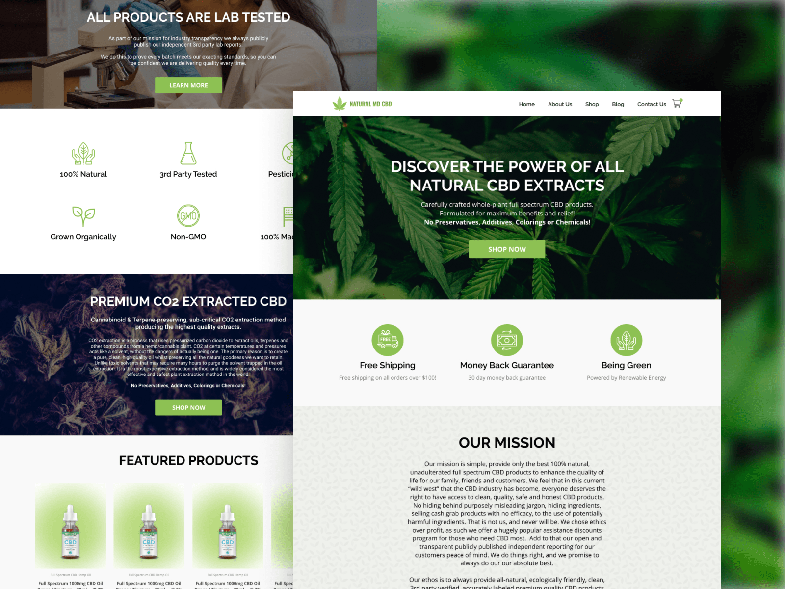 Cannabis Website Design and Development Costs for CBD Web Design