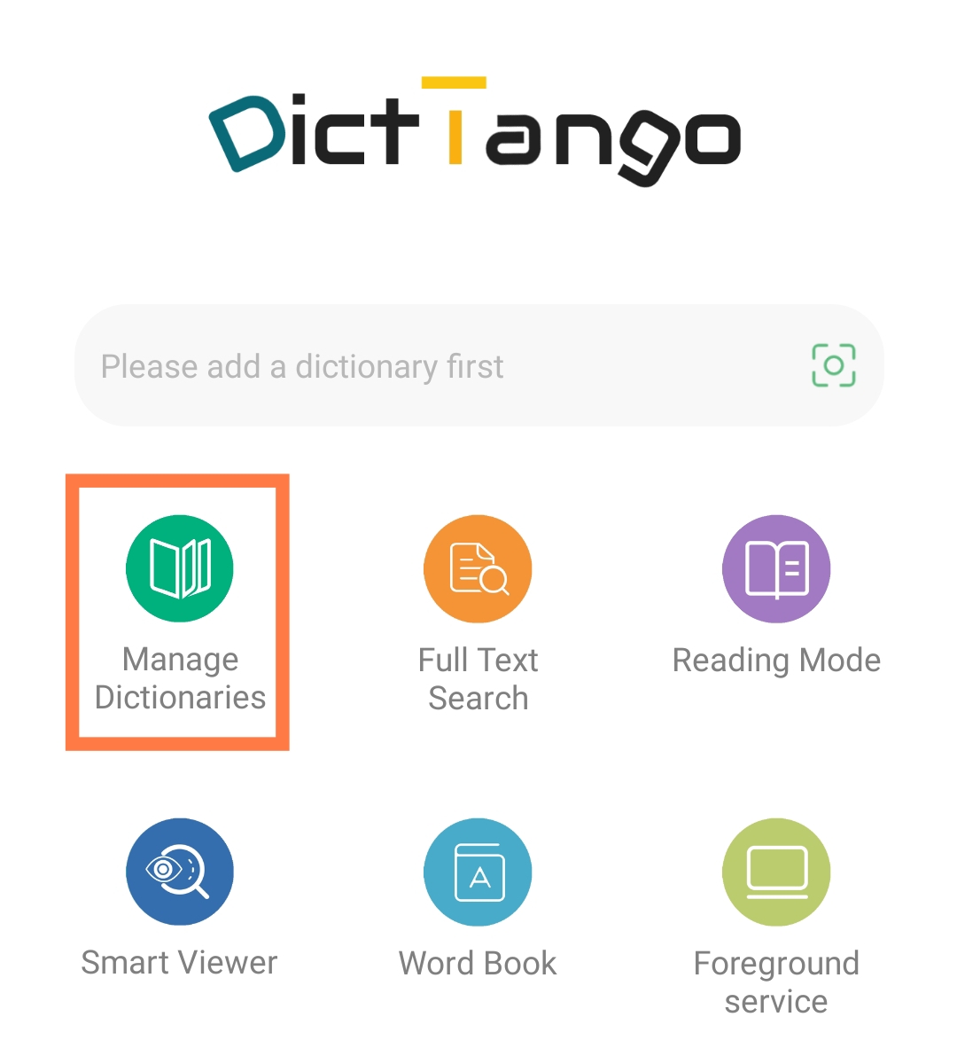 Install on Android (DictTango) Digital Pāḷi Dictionary