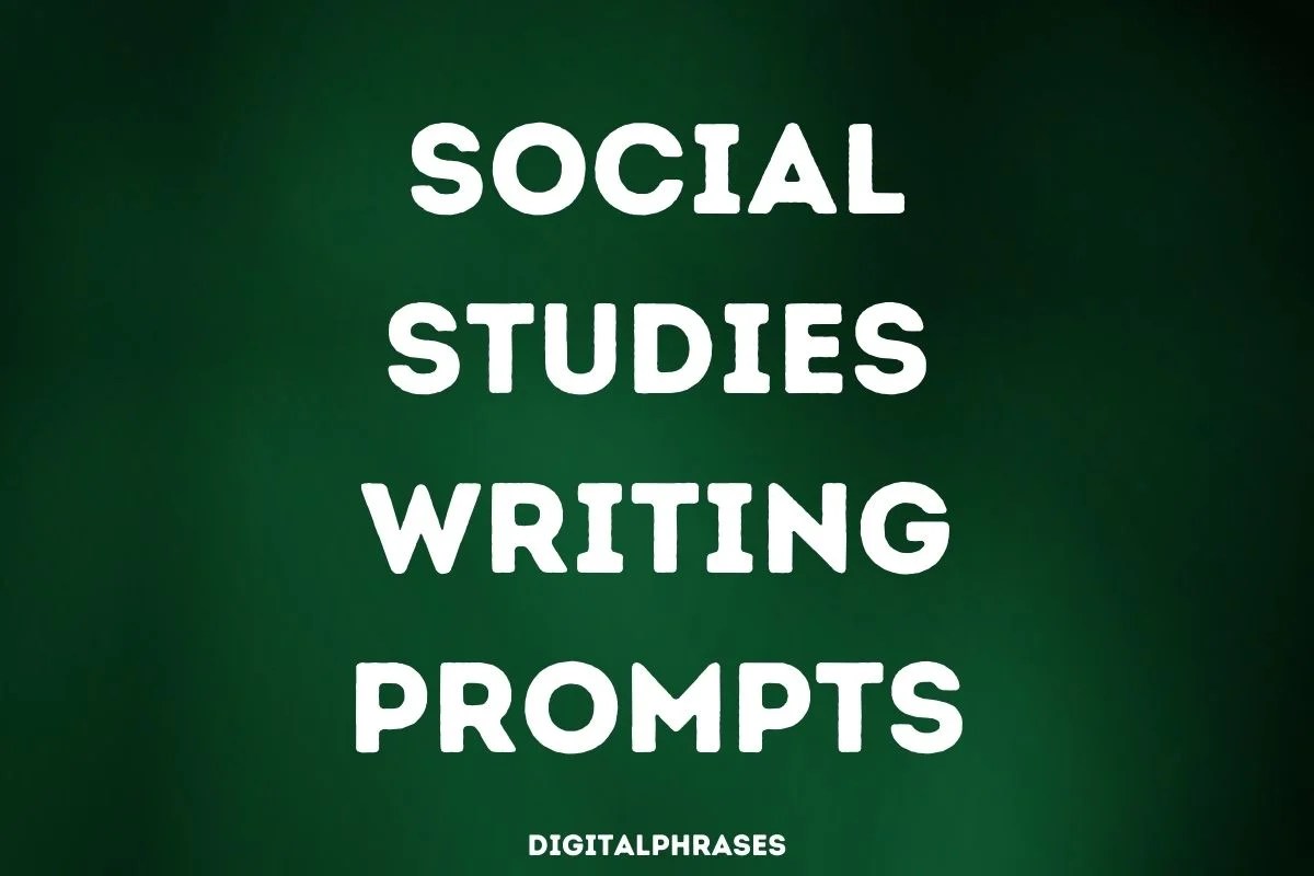 30 Social Studies Writing Prompts