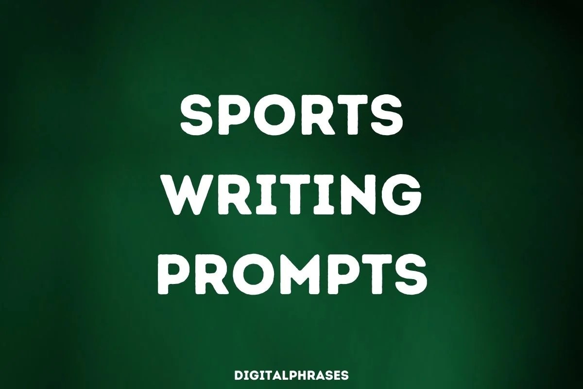 32 Sports Writing Prompts and Story Ideas