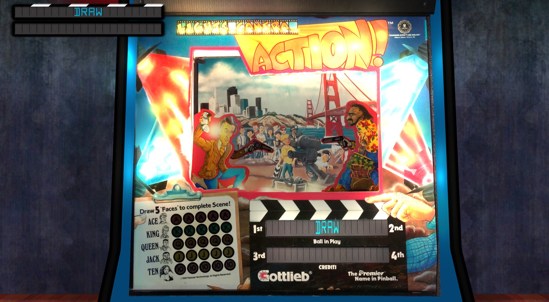 Lights... Camera... Action! — Gottlieb &1