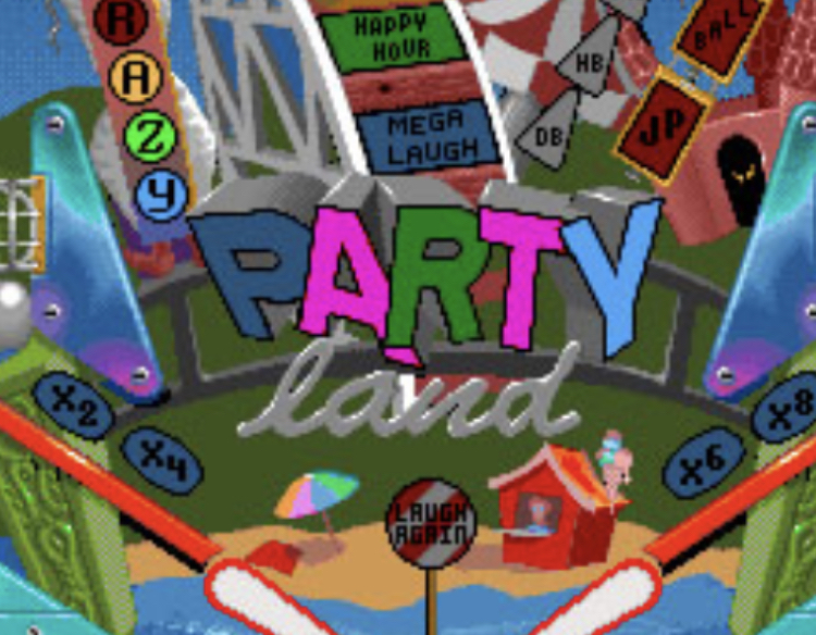 Party Land(1992) Digital Pinball Fans