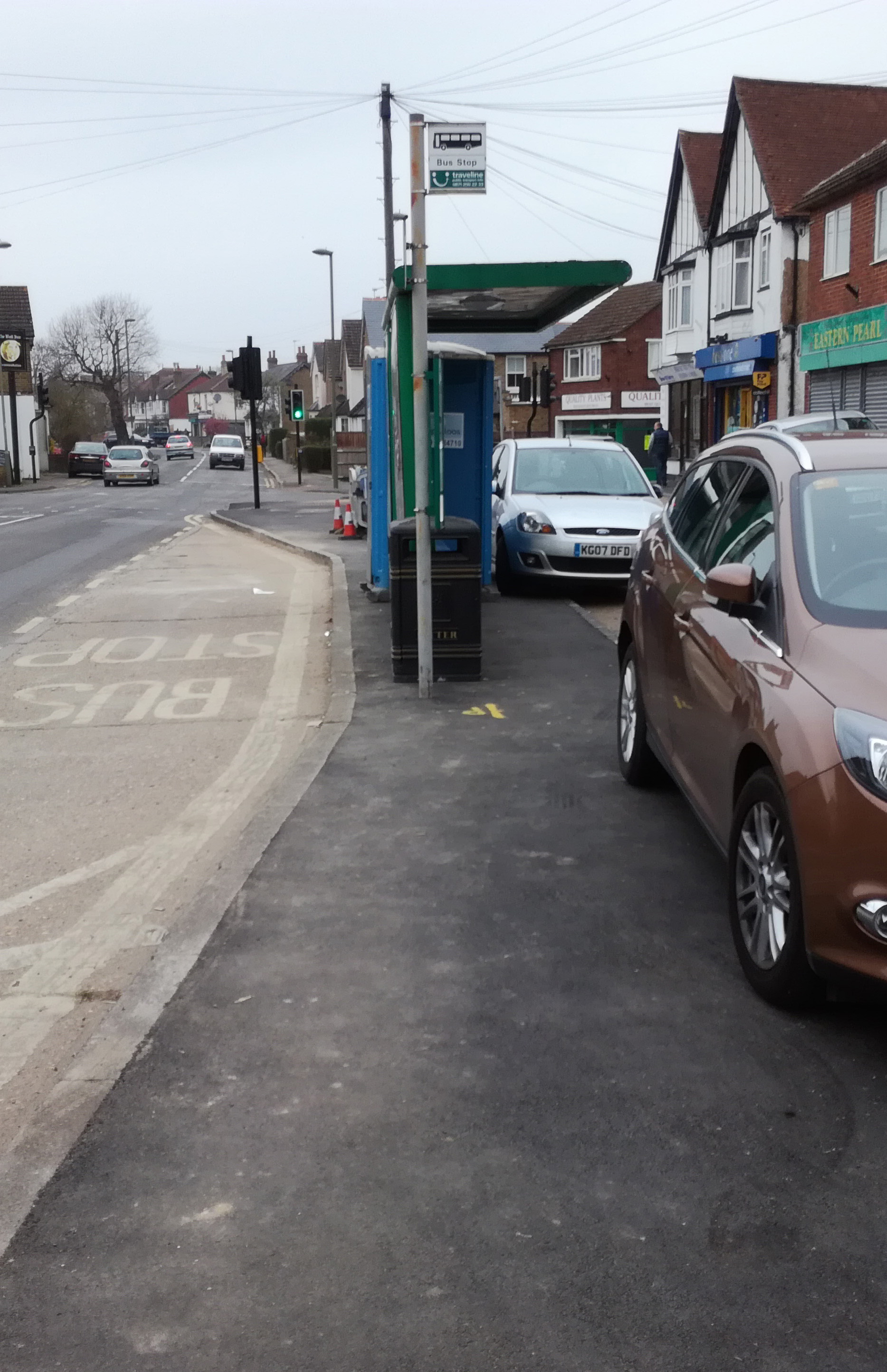Shepperton pavement Surrey News