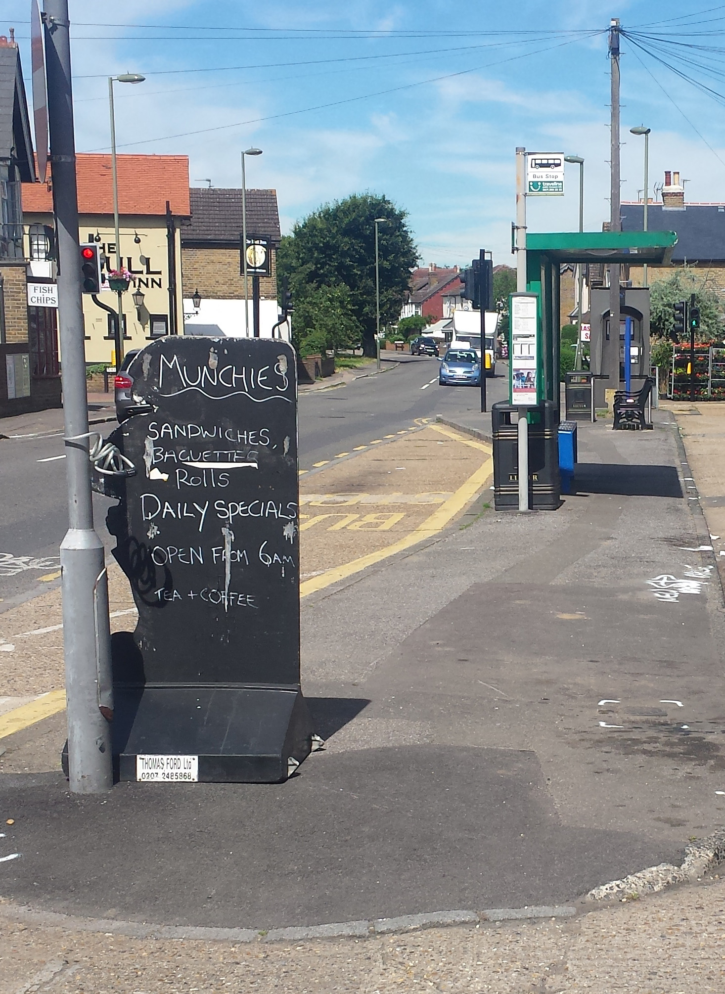 Shepperton pavement Surrey News