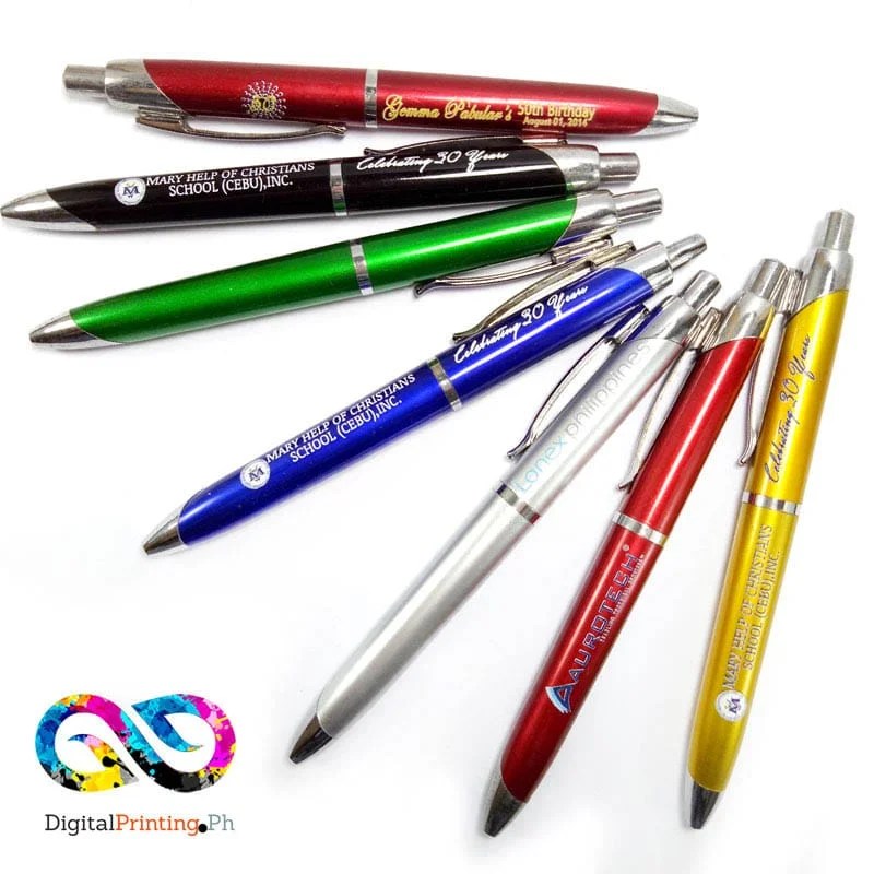 Ballpens Printing Click Pens B002. 100 pcs. Minimum Order. Philippines.
