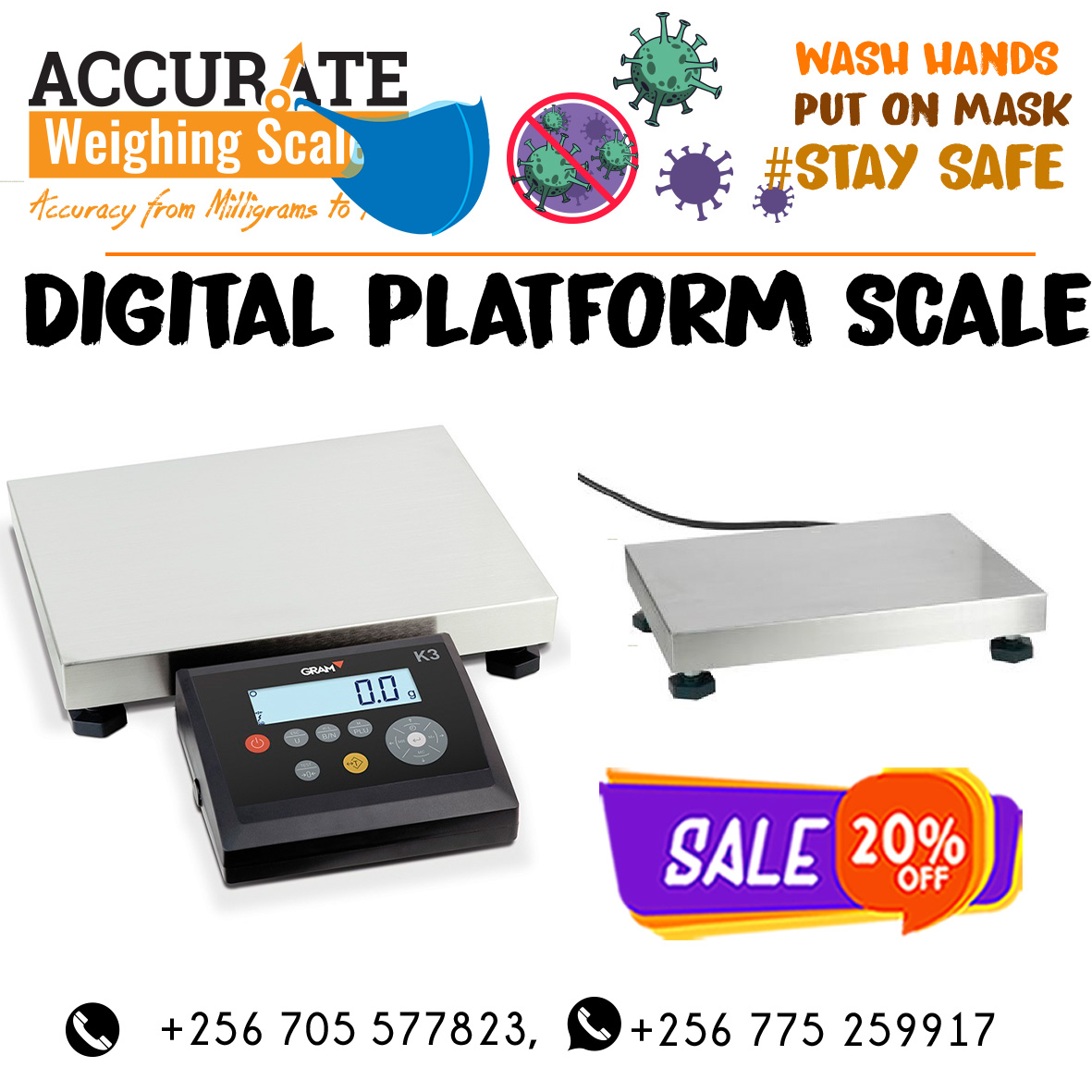 Digital Weighing Scales in Uganda Medical scales, Retail scales