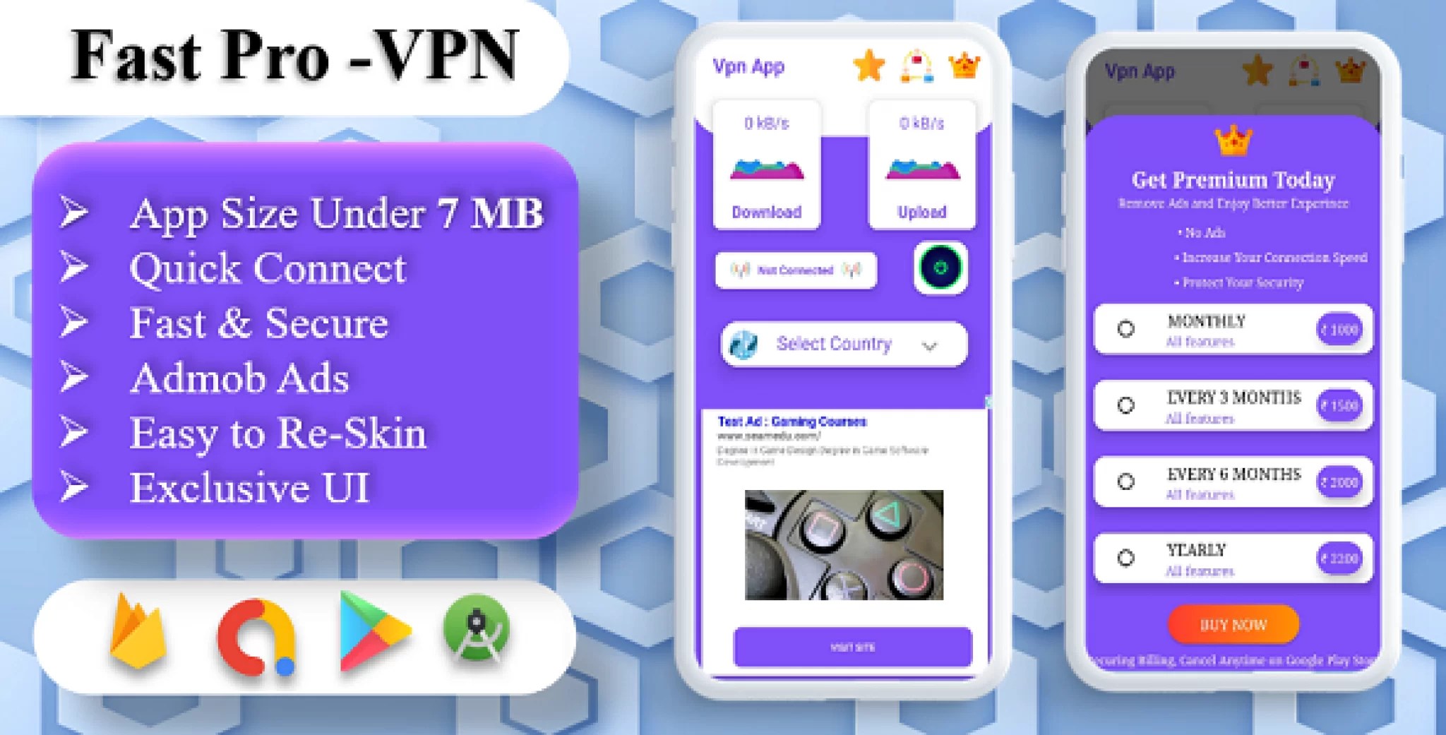 FastPro VPN App VPN Unblock Proxy VPN In App Purchase High