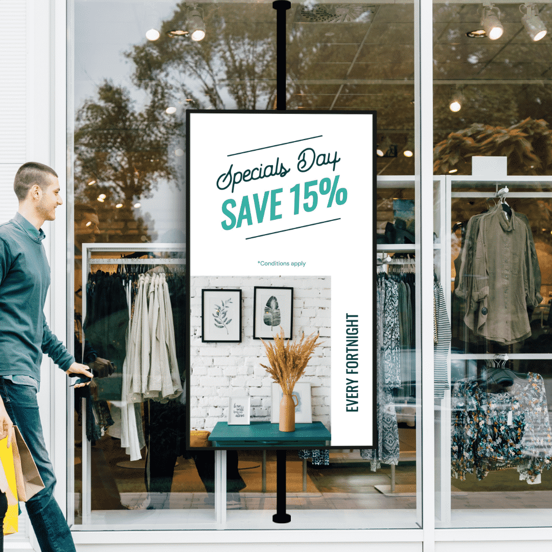 Outdoor & Window Facing Digital Signage Singapore