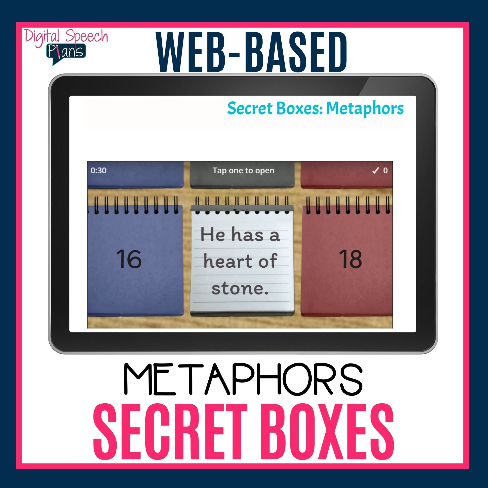 Secret Boxes Metaphors Digital Speech Plans