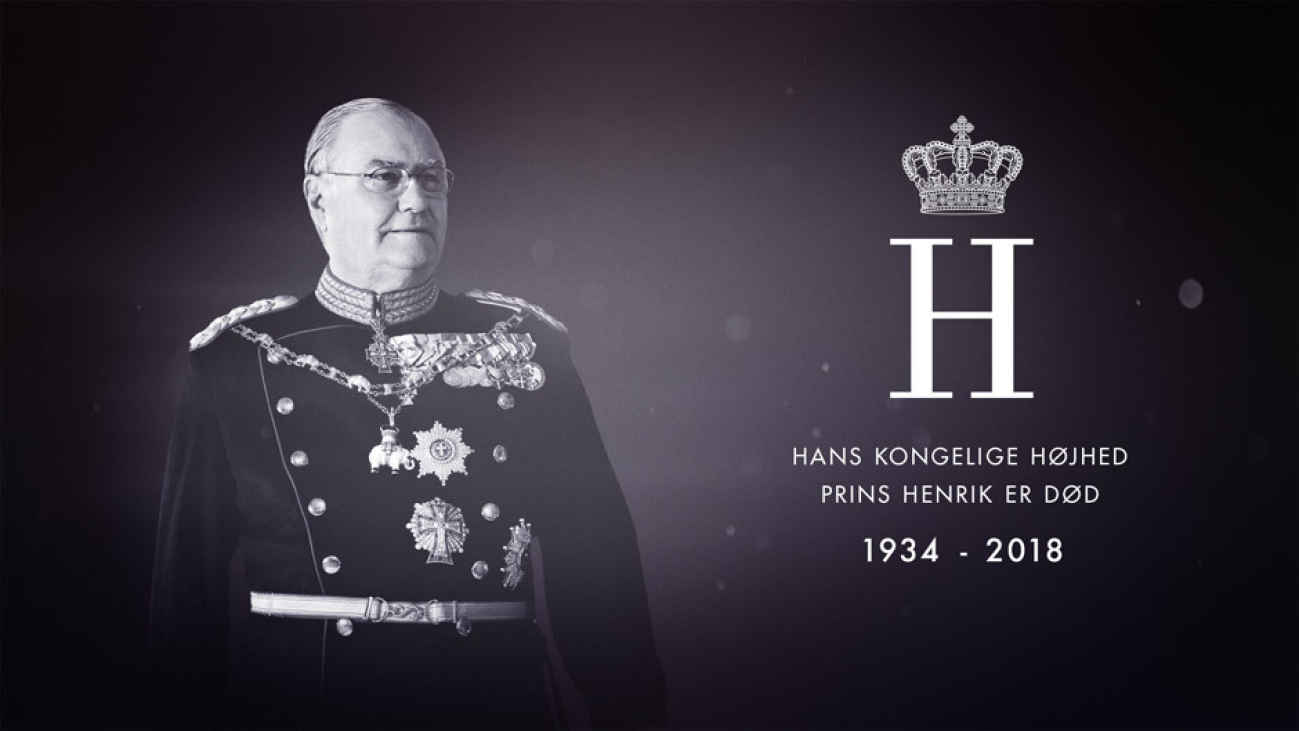 Prins Henriks død får indflydelse på DR programmer