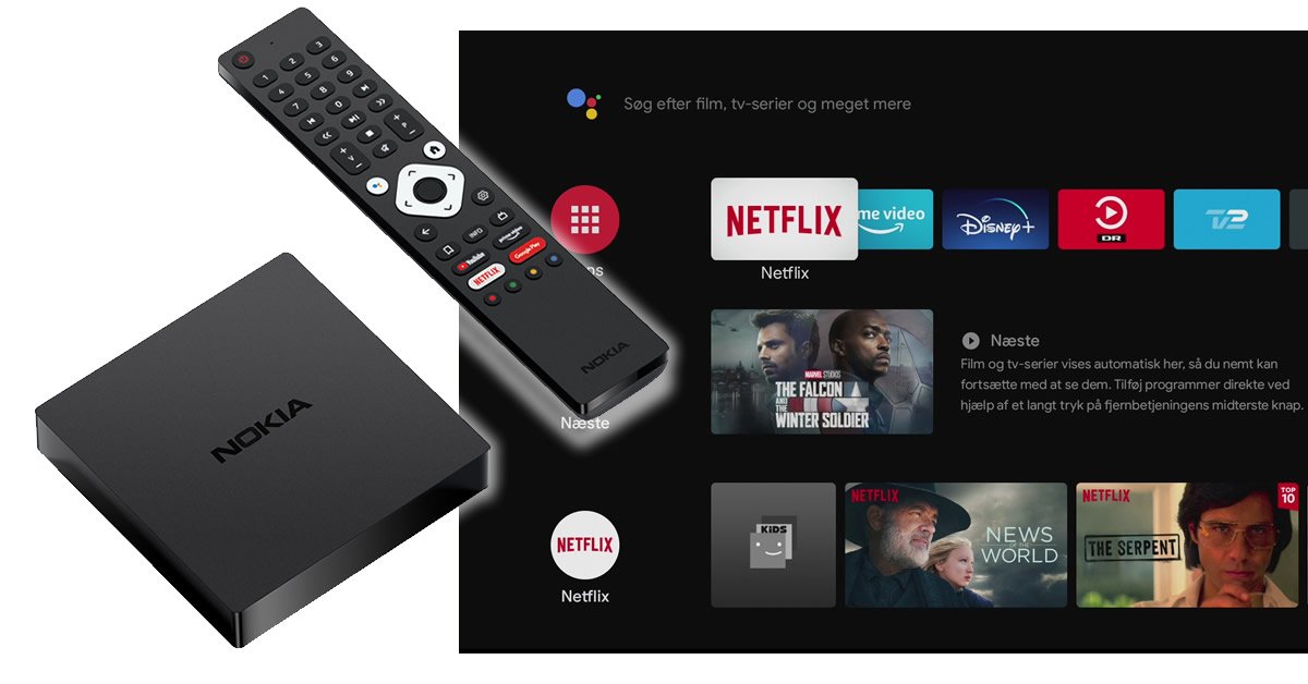 Test: Nokia Streaming Box 8000 - Android TV boks med interessant