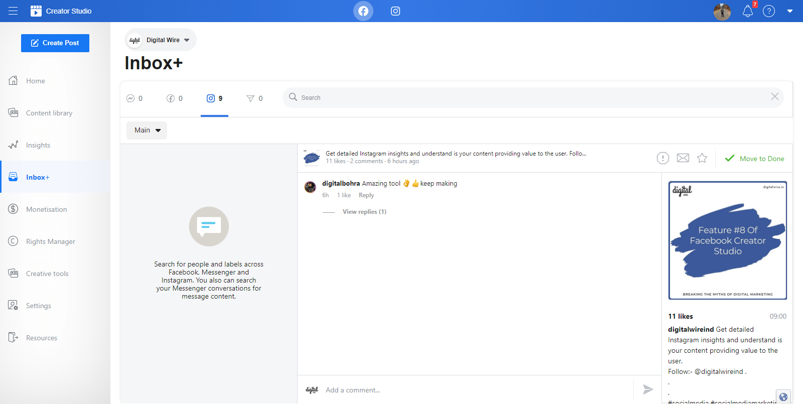 Facebook Creator Studio A Tool To Manage Facebook & Instagram Content