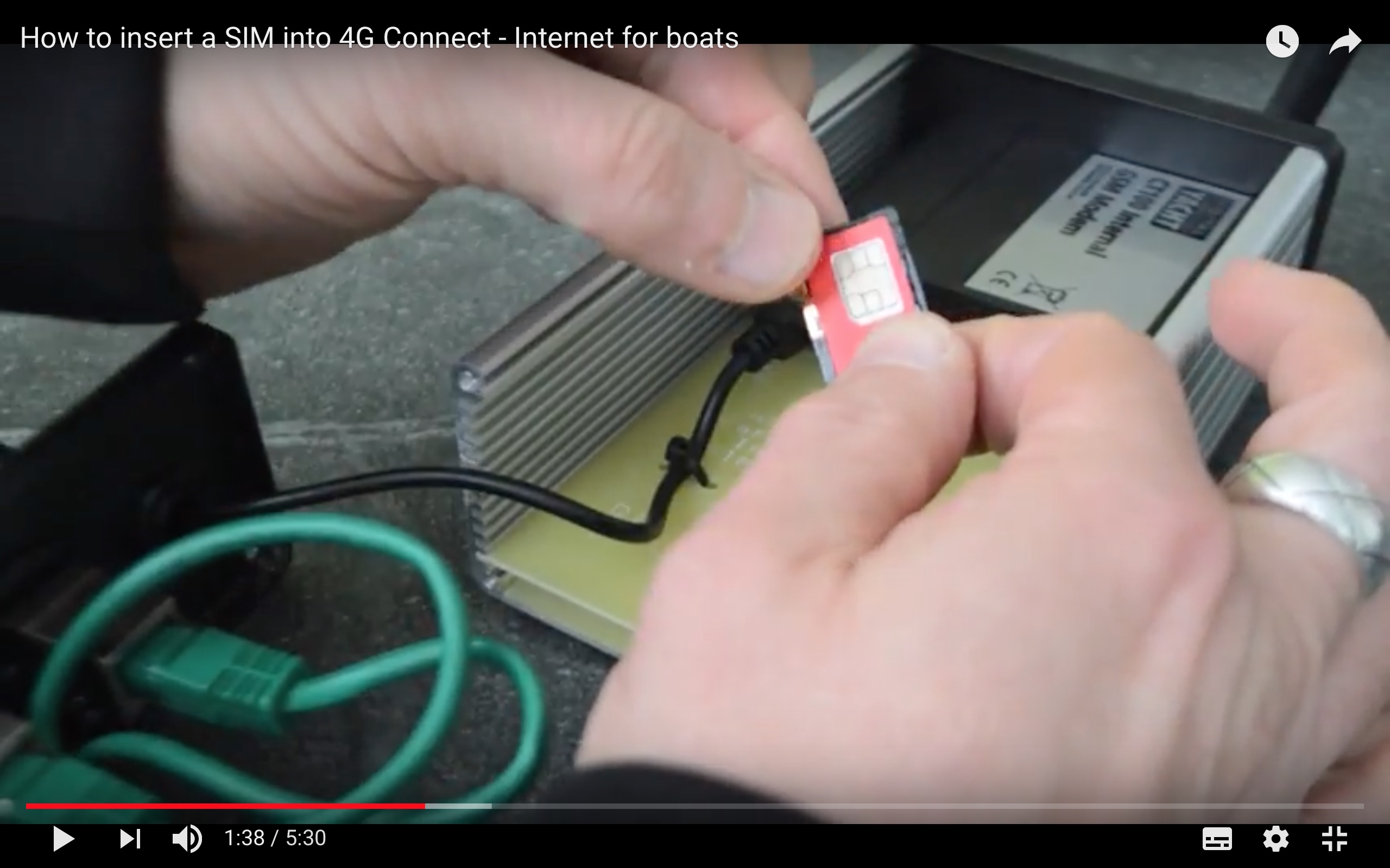 How to insert a SIM card into 4G Connect Digital Yacht News
